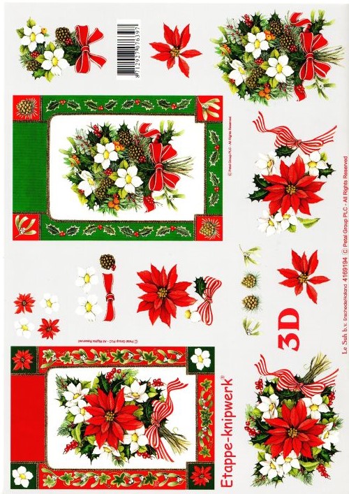 3D-Bogen LeSuh 4169194 Weihnachtsstrau