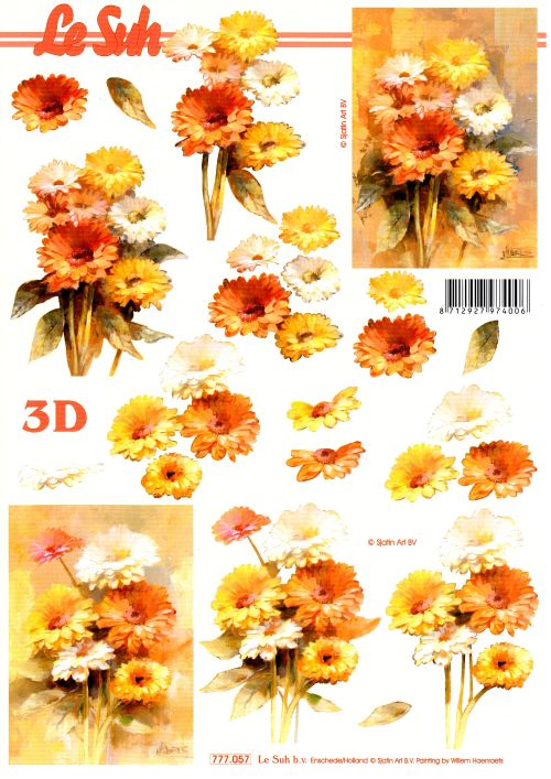 3D-Bogen LeSuh 777.057 Blumen