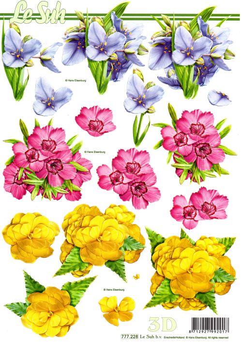 3D-Bogen LeSuh 777.228 Blumen