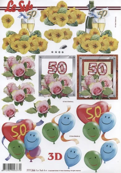 3D-Bogen LeSuh 777266 Jubilum 50 Jahre
