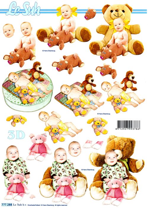 3D-Bogen LeSuh 777288 Baby mit Br