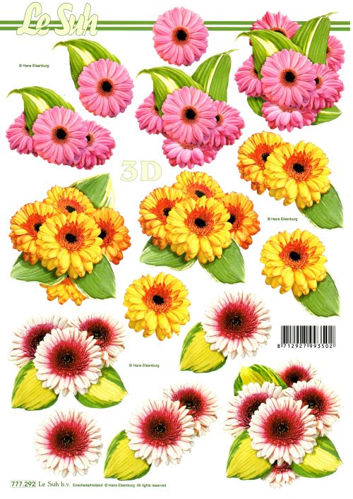 3D-Bogen LeSuh 777.292 Blumen