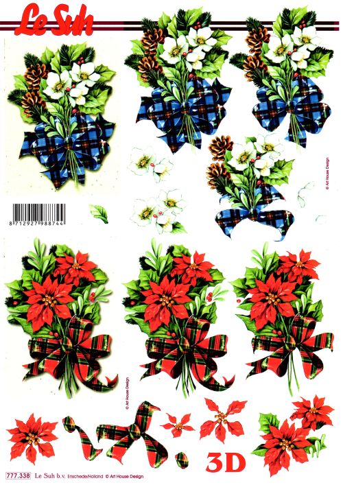 3D-Bogen LeSuh 777.338 Winterblumen