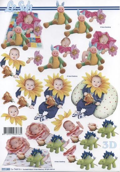 3D-Bogen LeSuh 777383 Blumenkind