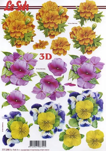 3D-Bogen LeSuh 777.398 Blumen im Frhling
