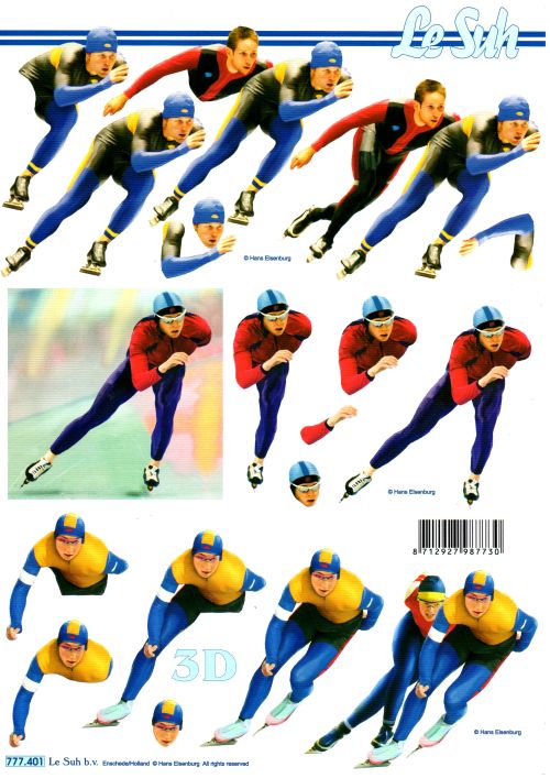 3D-Bogen LeSuh 777.401 Eisschnelllauf