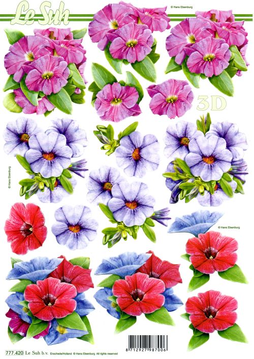 3D-Bogen LeSuh 777.420 Blumen
