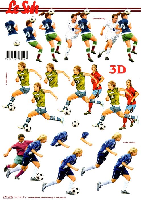 3D-Bogen LeSuh 777.435 Frauenfuball