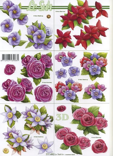3D-Bogen LeSuh 777.490 Blumen klein