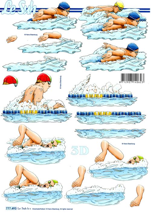 3D-Bogen LeSuh 777.493 Schwimmen