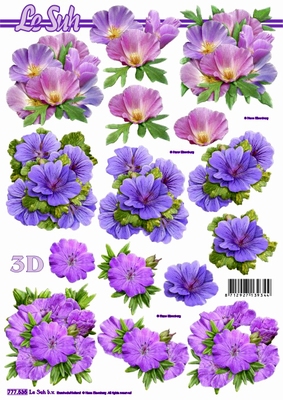 3D-Bogen LeSuh 777.535 Blumen