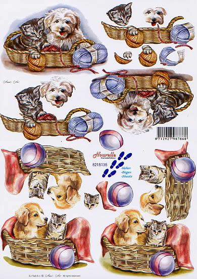 3D-Bogen Hunde und Katzen
