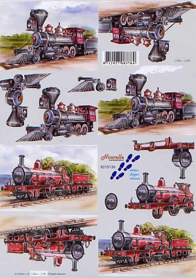 3D-Bogen LeSuh 8215136 Dampfzug