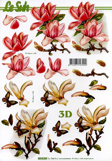 3D-Bogen LeSuh 8215237 Blumen