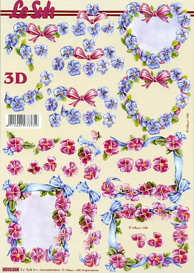 3D-Bogen LeSuh 8215268 Blumenranken
