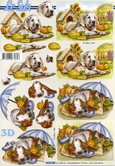 3D-Bogen LeSuh 8215280 Hund im Freien