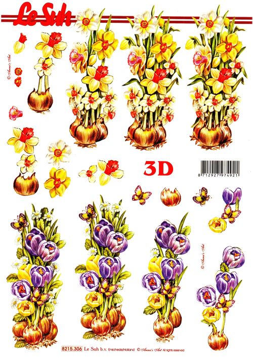 3D-Bogen LeSuh 8215306 Frhlingsblher