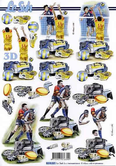 3D-Bogen LeSuh 8215321 Volleyball