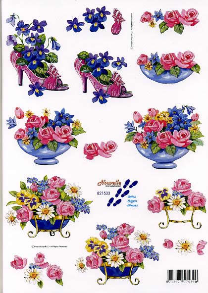 3D-Bogen LeSuh 821533 Blumenschuh