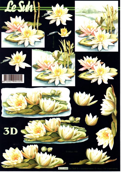 3D-Bogen LeSuh 8215444 Seerosen