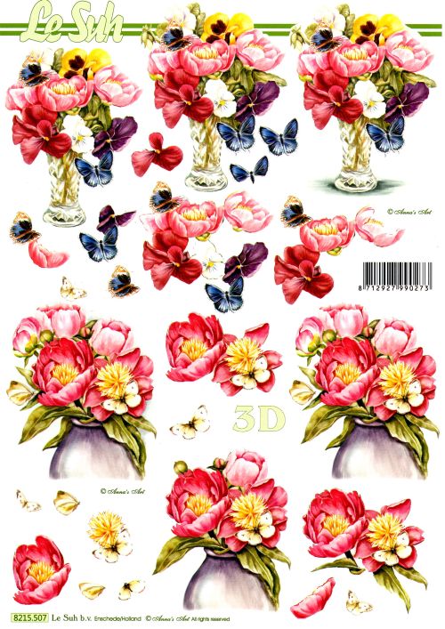 3D-Bogen LeSuh 8215507 Blumenvase