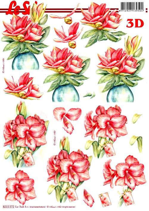 3D-Bogen LeSuh 8215572 Amaryllis