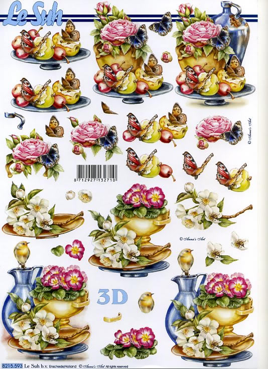 3D-Bogen LeSuh 8215593 Obstschale / Blumenschale