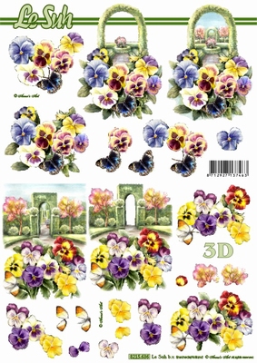 3D-Bogen LeSuh 8215636 Veilchen
