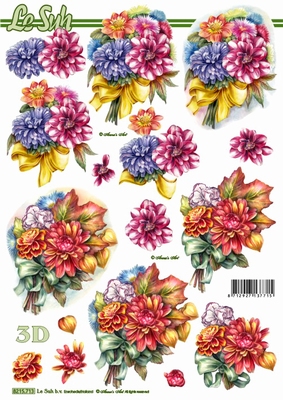3D-Bogen LeSuh 8215713 Herbstblumen