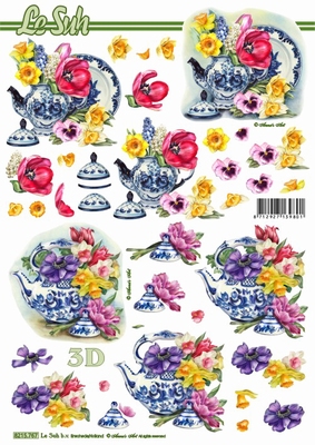 3D-Bogen LeSuh 8215767 Frhlingsblumen