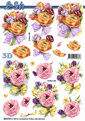3D-Bogen LeSuh 8215779 Frhlingsstrau