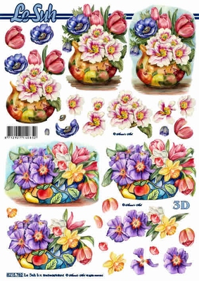 3D-Bogen LeSuh 8215782 Frhlingsblumen