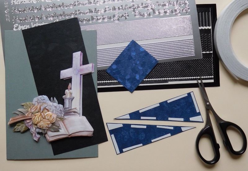 Basteltipp - 10 Trauerkarten