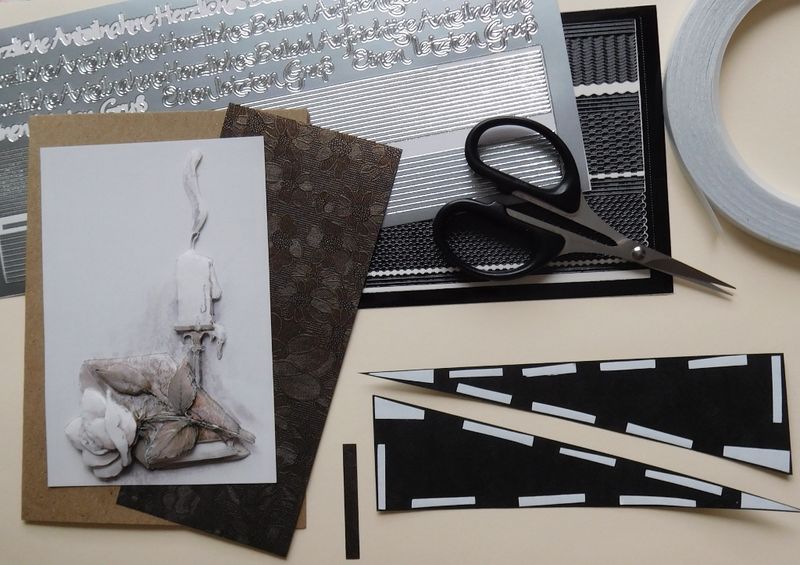 Basteltipp - 10 Trauerkarten