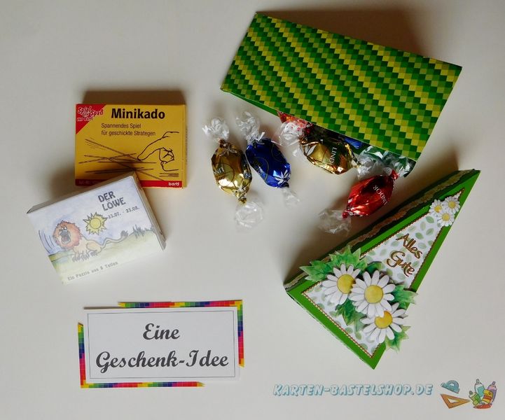 Geschenkschachtel Tortenstck Geschenkidee