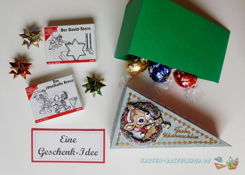 Geschenkschachtel Tortenstck Geschenkidee