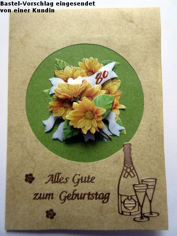 Basteltipp 3D-Karte Zum Geburtstag