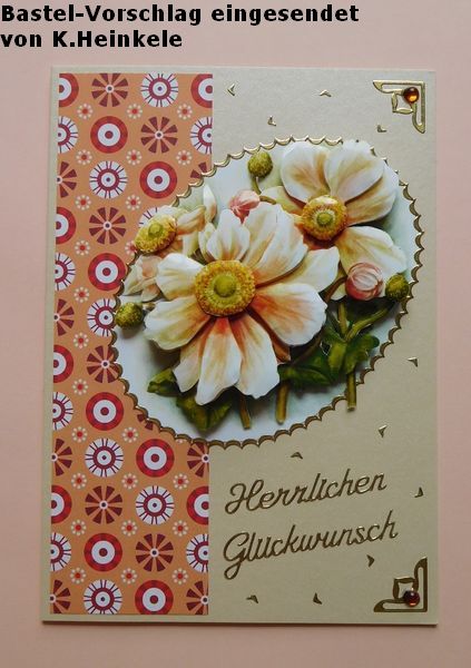 Basteltipp 3D-Karte Herzlichen Glckwunsch