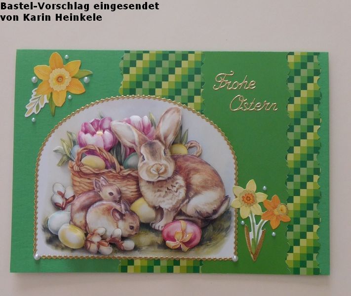 Basteltipp 3D-Karte Ostern mit Karo-Line