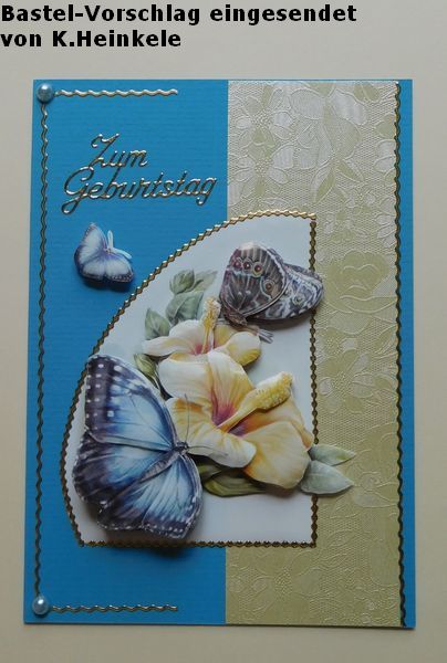 Basteltipp Zum Geburtstag mit Schmetterling mit dem 3D-Bogen 8215697