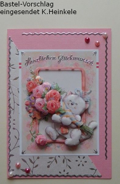 Basteltipp 3D-Karte Herzlichen Glckwunsch mit Blumenbrchen