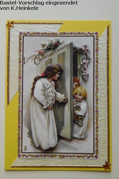 Basteltipp 3D-Karte Loving Christmas Greetings