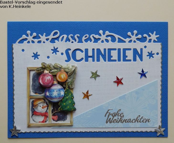 Basteltipp 3D-Karte Lass es schneiden