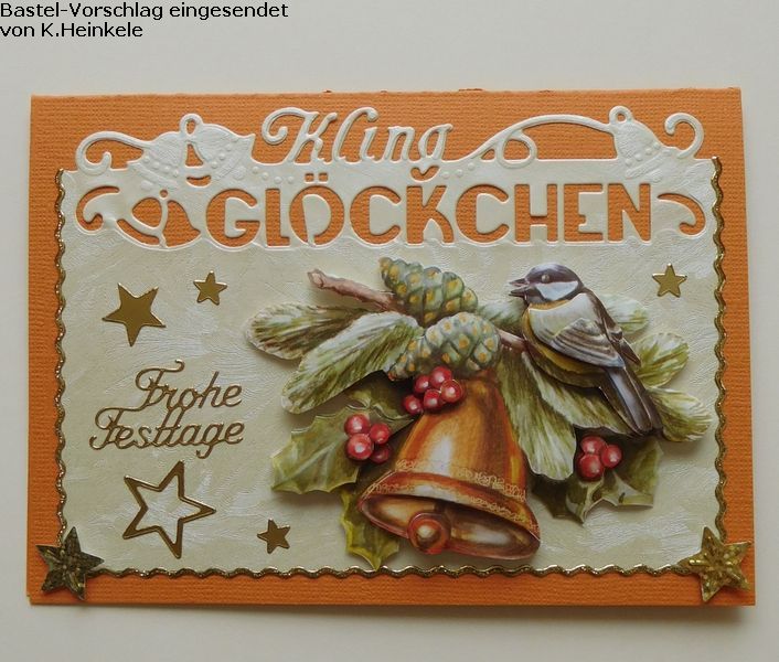 Basteltipp 3D-Karte Kling Glckchen