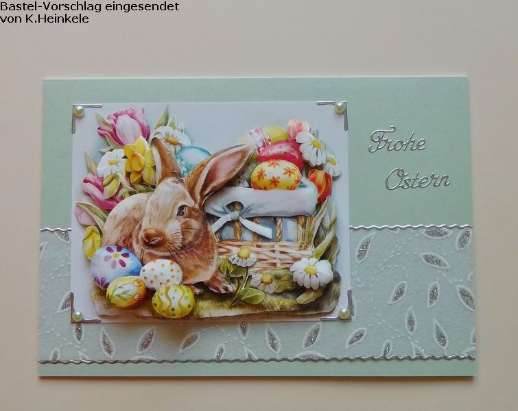 Basteltipp 3D-Karte Frohe Ostern