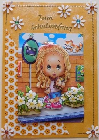 Karten-Galerie Schulanfang, Einschulung