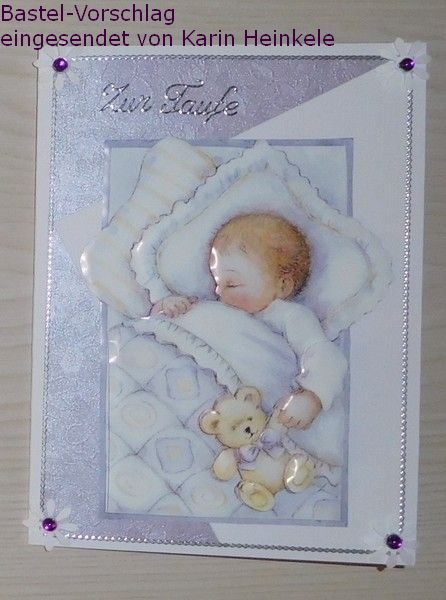 Basteltipp Babykarte mit dem 3D-Bogen 4169223