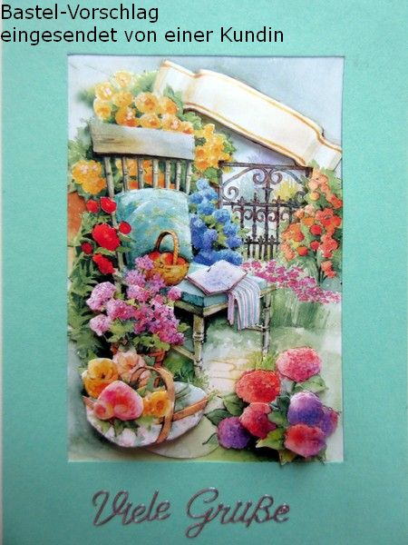 Basteltipp Gartenkarte mit dem 3D-Bogen 4169234