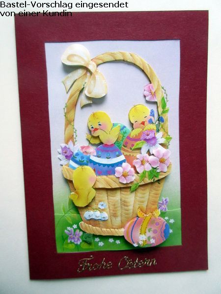 Basteltipp Osterkarte mit dem 3D-Bogen 4169250