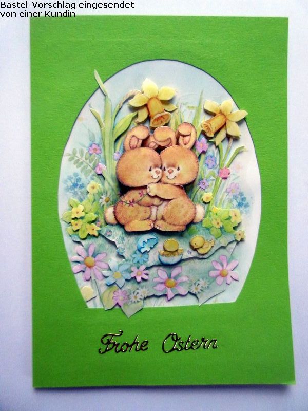 Basteltipp Osterkarte mit dem 3D-Bogen 4169254